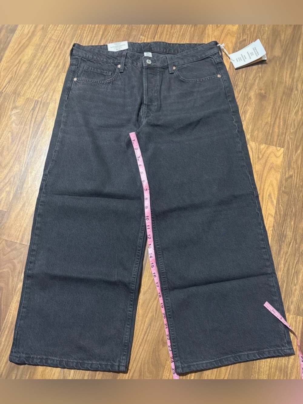 H&M baggy wide leg loose fit ankle size 12
